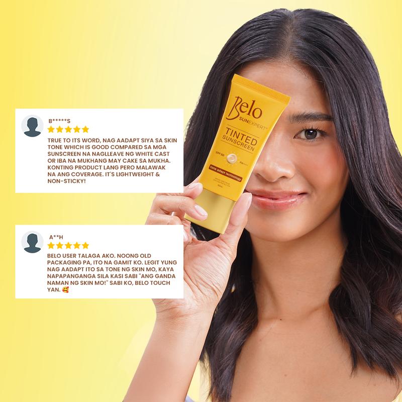 Belo SunExpert Tinted Sunscreen SPF50 PA++++ 50mL Buy 1 Take 1