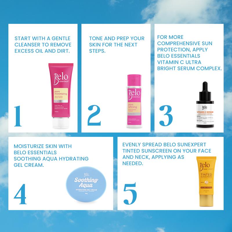 Belo SunExpert Tinted Sunscreen SPF50 PA++++ 50mL Buy 1 Take 1