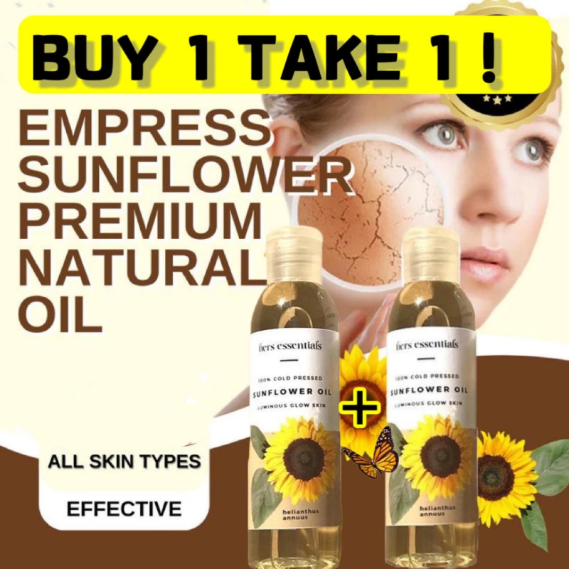 BUY 2 TAKE 3 Hers Essentials Sunflower Oil Non-Comedogeni FreeShipping BUY 2 TAKE 3 Hers Essentials Sunflower Oil Non-Comedogeni FreeShipping